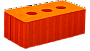 Кирпич керамический строительный полуторный 1.4NF полнотелый М-150 ЛОМИНЦЕВО - миниатюра 1