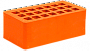 Кирпич керамический строительный полуторный 1.4NF пустотелый гладкий М-125 МСТЕРА - миниатюра 1