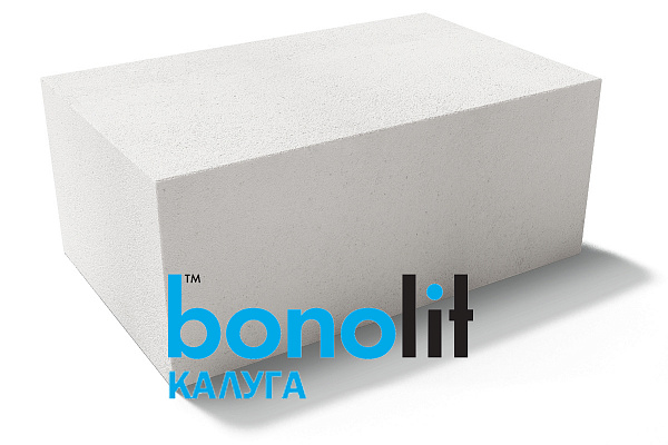 Блок стеновой газобетонный Bonolit Калуга D400 625x250x400