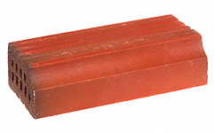 Кирпич облицовочный фигурный пустотелый Terca NRT красный шероховатый, 270*130*75 мм