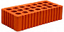 Кирпич керамический строительный полуторный 1.4NF пустотелый рифленый М-150 МСТЕРА - миниатюра 1