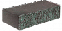 Кирпич гиперпрессованный одинарный Графит ложковый М-250 ТКК - миниатюра 1