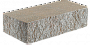 Кирпич гиперпрессованный одинарный Серый угловой М-250 ТКК - миниатюра 1